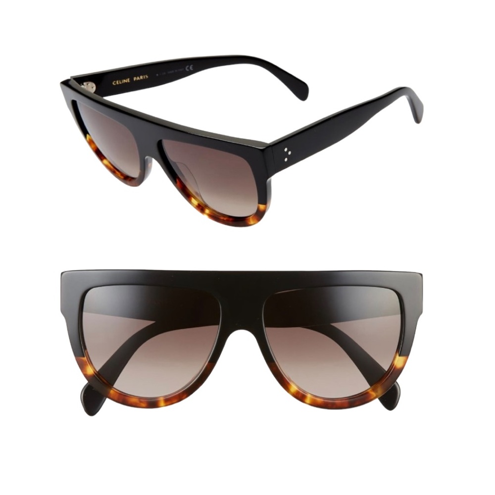 CELINE 58mm universal fit flat sunglasses - NEW